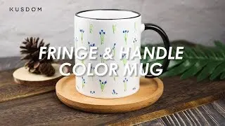 Fringe & Handle Color Mug - Design your own