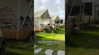 How to plan accommodation in the campsite?#camping #travel #b2b #tent