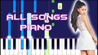 Ariana Grande Piano Cover & Tutorial (All Songs From 