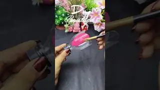 waste bottle diy 🌷 Diy pen stand #shorts #diy #craft #art #trending #viral #handmade #ytshorts