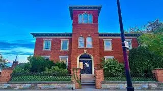 Exploring A Beautiful Historic 1860s Italianate Style Mansion With Incredible Architecture!