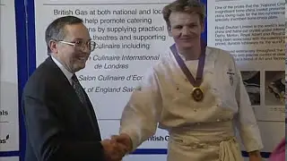 Young Gordon Ramsay | Chef Competition | National Chef of the year | TN-92-016-014