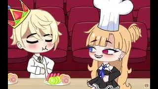 Senpai Gacha Eating Food 🍲 🍴😋