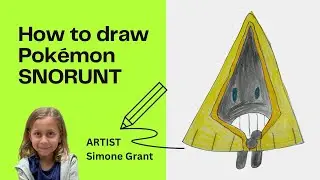 How to draw Pok&eacute;mon SNORUNT with Simone