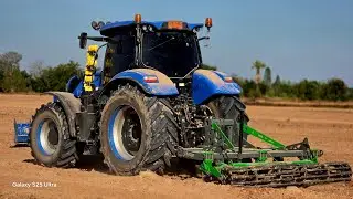 มาชมการทำงานของรถไถ T7.260 กับหางริปเปอร์ระเบิดดานกันว่าเป็นยังไง
