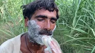 Asmr Shave Fully Covered Skin With Hair