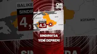 AFAD Duyurdu: Balıkesir Sındırgı'da 4,3 B&uuml;y&uuml;kl&uuml;ğ&uuml;nde Deprem!