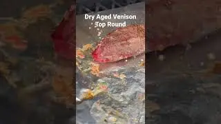 Dry Aged Venison Steaks! #cooking #animals #food #wildlife #outdoors #hunting #usa #texas #steak #us
