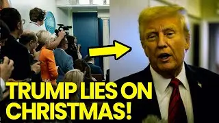Trump&rsquo;s Christmas Lie BACKFIRED Reporters LAUGH