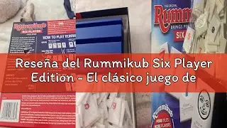 Rese&ntilde;a del Rummikub Six Player Edition - El cl&aacute;sico juego de azulejos de Rummy - &iexcl;M&aacute;s fichas y m&aacute;s j