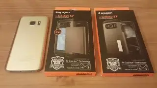 Galaxy S7 Spigen Slim Armor vs Slim Armor CS Comparison