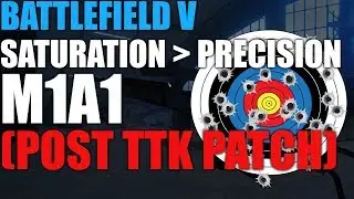 SATURATION OVER PRECISION? M1A1 (POST TTK CHANGES)