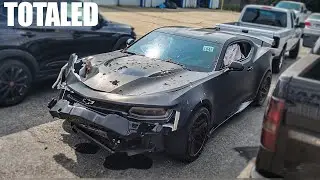The End of the GNARLY ZL1 1LE Camaro... (She's Totaled)