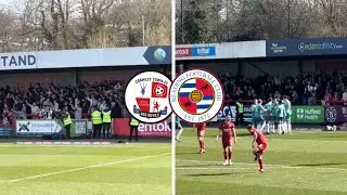 AWAY LIMBS AS WE CHECK OUT CRAWLEY HOSPITALITY | reading v Crawley | *VLOG*