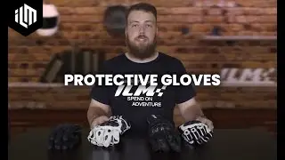 ILM GRC01 Air Flow Leather Motorcycle Gloves Short / Gauntlet - The Best Racing Gloves Under $50