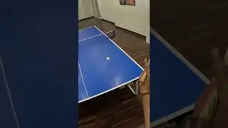 On the line Backhand  | #tabletennis #pingpong  #ontheline  #shorts