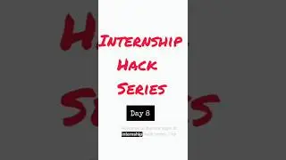 Make Custom Resumes for Every Job Using This Prompt! | Internship Hack Day 8#ResumeTips  #JobSearch