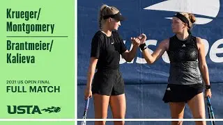 Krueger/Montgomery vs Brantmeier/Kalieva Full Match | 2021 US Open Final