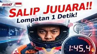 VEDA EGA DI MOTO3🔥 Lompatan Waktu Brutal, Salip Sang Juara Rookies Cup!