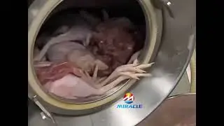 Vacuum Meat Tumbler Machine for Chicken Meat Processing Marinade
