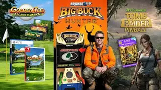 Chill & Chat #94 | NEW Arcade1up Big Buck Hunter | Golden Tee Arcade Classics | Tomb Raider Pinball
