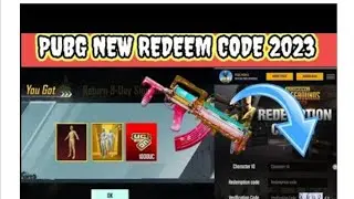 LATEST REDEEM CODE OF PUBG MOBILE 2023 😍 || GET FREE UC IN PUBG AND BGMI 😘