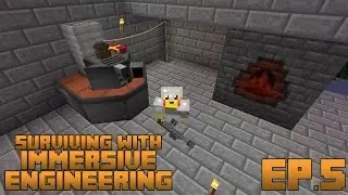 Surviving With Immersive Engineering :: Ep.5 - Chemical Thrower and Bottling Machine