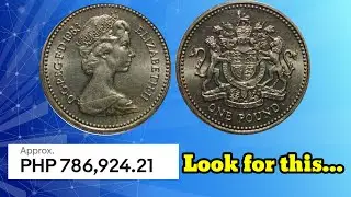 786,924.21 PHP halaga Totoo ba?1983 1 Pound UK#uk#philippines #prankvideo .ALEJANDRO BELGA TV