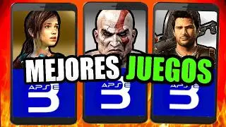 TOP 30 JUEGOS de PS3 que CORREN en ANDROID APS3E GAMA BAJA, MEDIA Y ALTA🔥😲