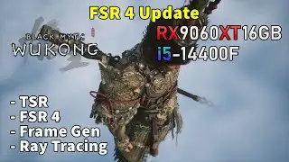 Black Myth Wukong RX 9060 XT 16GB (FSR 4 update) - 1080p | 1440p | 4K