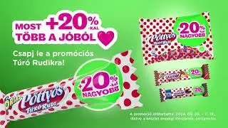 P&ouml;tty&ouml;s T&uacute;r&oacute; Rudi | +20%-kal nagyobb