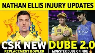 IPL 2026 : Nathan Ellis Injury Updates | Csk Replacement Player Update | Csk News || 