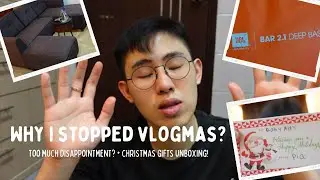 Why I stopped Vlogmas + Minor Room Redecorations!