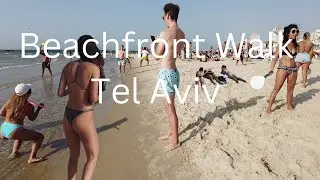 Banana Beach Bliss: A 7-Minute Stroll in Tel Aviv's Coastal Paradise