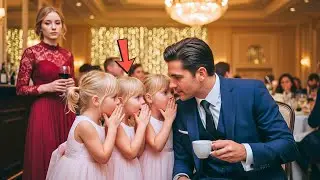 Papà Single Beveva Il Tè Da Solo... Finché Tre Gemelline Sussurrarono: 