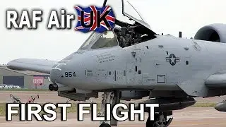 First flight - RAF Air UK Squadron
