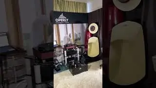 OPERLY horn speaker. Hifi&Highend show