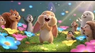 **Little Bunny Adventure 🐰🎶 | Hop, Sing & Dance &ndash; Fun Kids Rhyme for Toddlers & Babies**