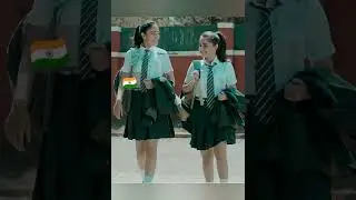 🇮🇳India school uniform girls☺️💜💜#short😊 part -1