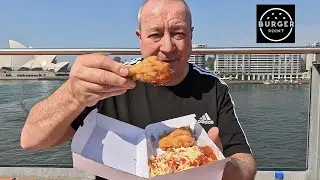 Курица фило и спагетти из Burger Point Circular Quay