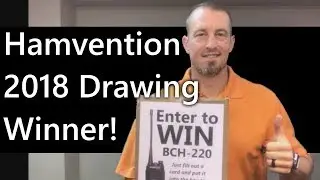 Hamvention 2018 Drawing Winner!!!