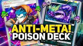 This Koga Deck is A SLEEPER META!!!【Pokemon TCG Pocket】
