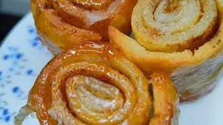 Rollitos de canela con s&oacute;lo 4 ingredientes