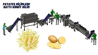 KİBRİT PATATES İŞLEME HATTI