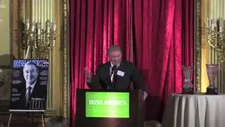 Jim Clerkin,  Moet Hennessy, Keynote Speech Irish America Business 100