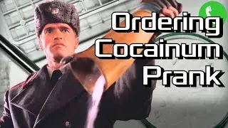 Arnold Orders Cocainum from Old Navy - Prank Call