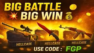 HELLCASE CASE BATTLE BIG BATTLE BIG WIN SO EASSY -  HELLCASE PROMO CODE 2025