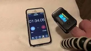 Pulse Oximeter Test Holding My Breath Interesting Results