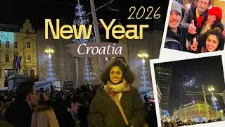 പുതുവർഷം പുതിയ രാജ്യത്ത് | Zagreb, Croatia🇭🇷 | New Year Vlog #newyear #2026 