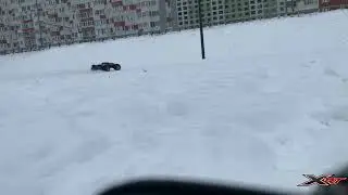 Traxxas XRT по снегу